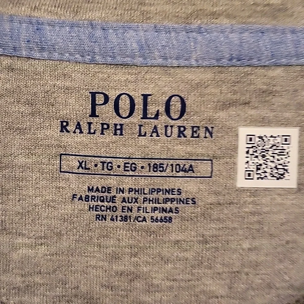 Men's Polo by Ralph Lauren Luxury Jersey Quarter-Zip Pullover (NWT) Size XL - Picture 3 of 9